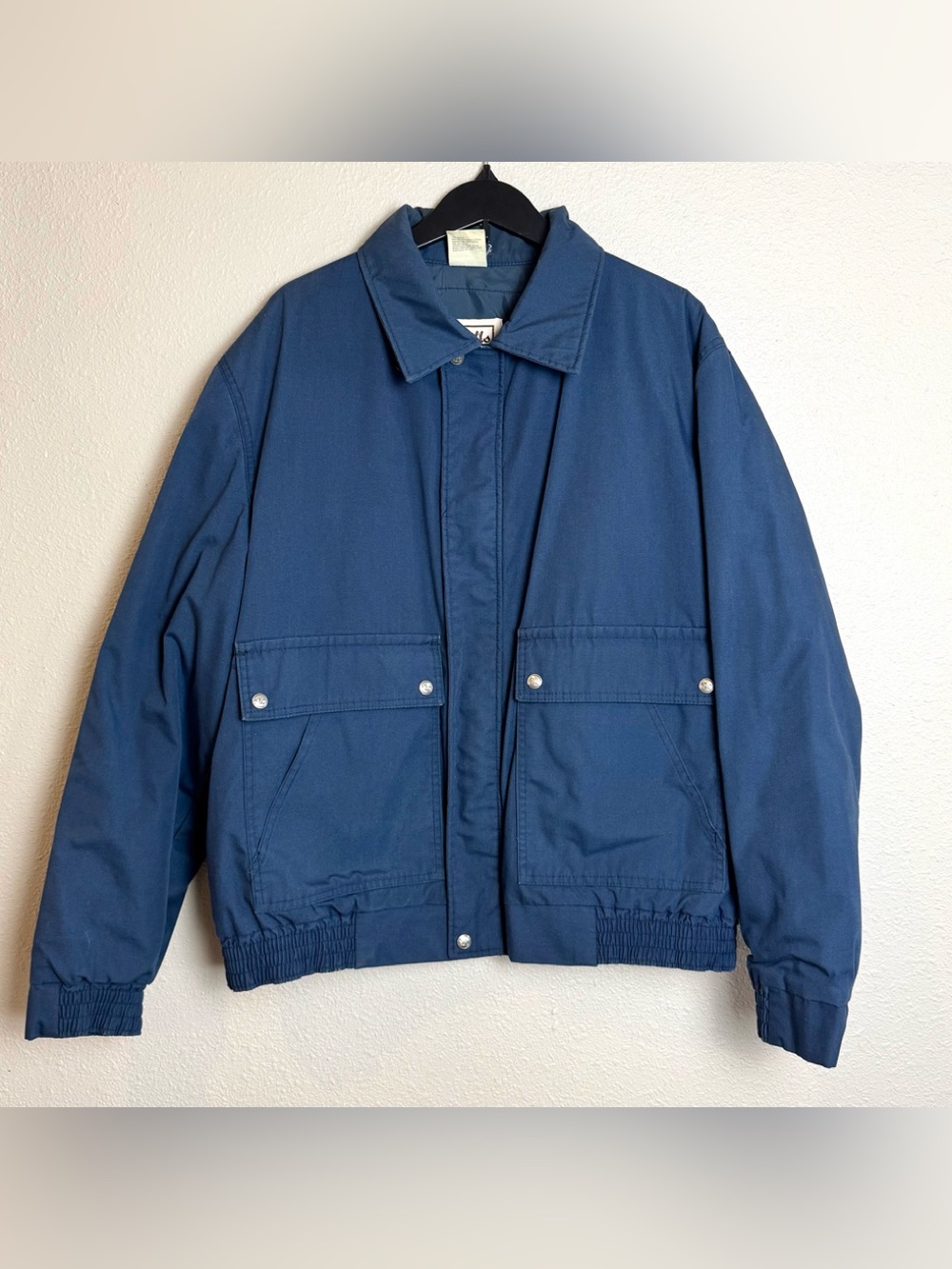 Vintage 1980s Walls Blizzard Pruf Insulated Work Jacket Mens XL Tall 35080BL USA